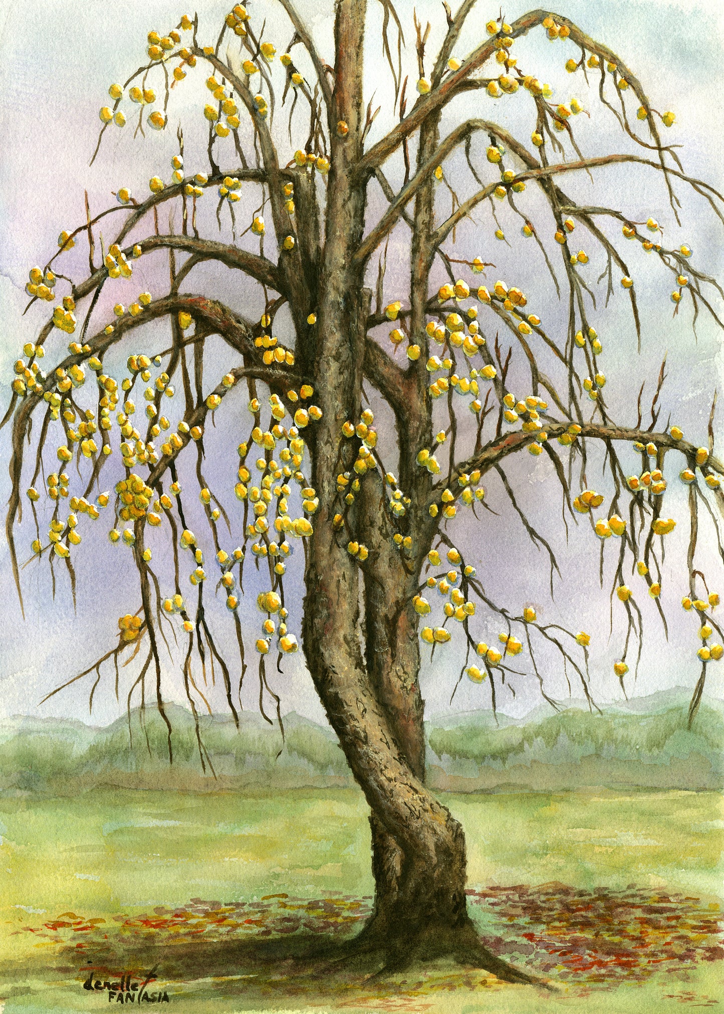 This tree was inspired by the passage in Matt 9:37,38 "The harvest is plentiful but the workers are few. Ask the Lord of the harvest, therefore, to send out workers into his harvest field."